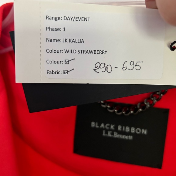 L.K. Bennett Black Ribbon Jacket - Picture 3 of 3